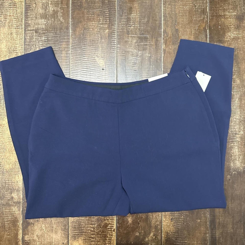 A New Day Navy Blue Women's High-Rise Skinny Ankle Pull-On Pants
